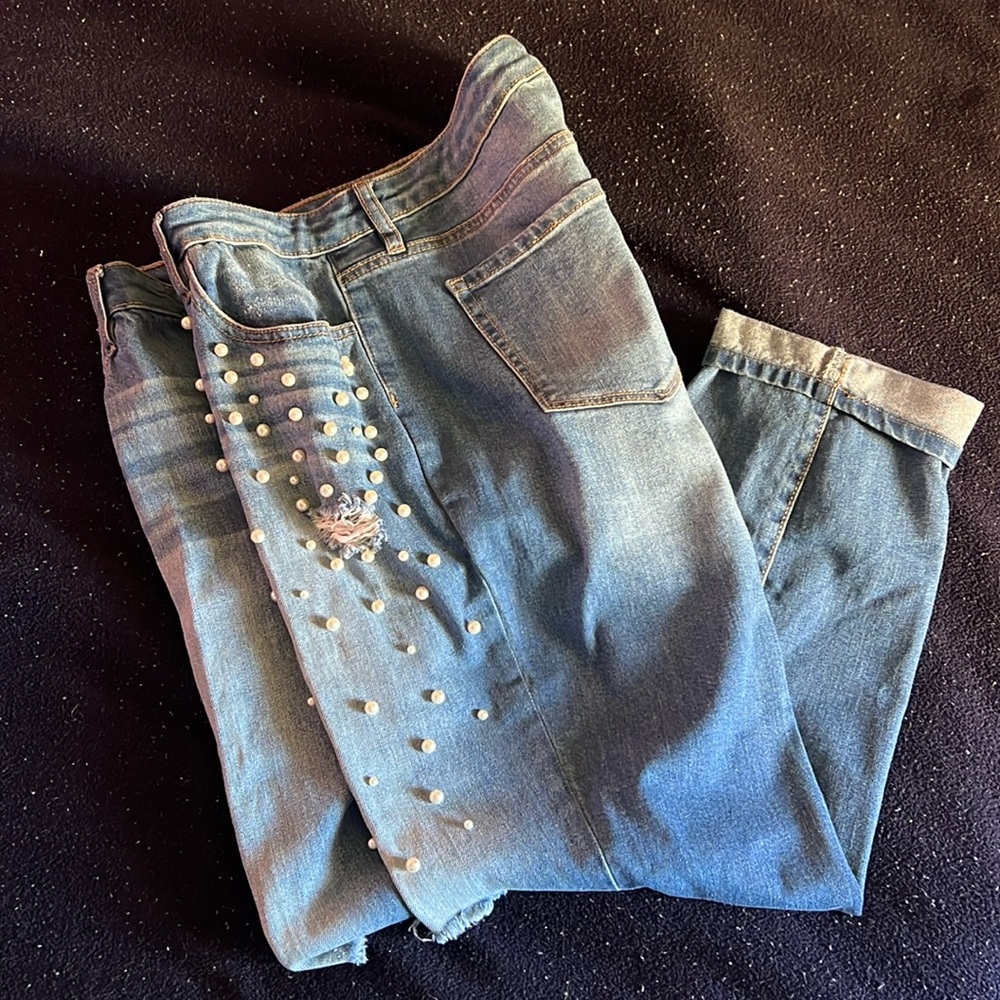 Project runway jeans, size 12 GUC